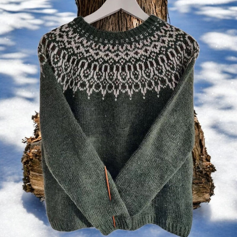 Fara™ | Jacquard-Sweater