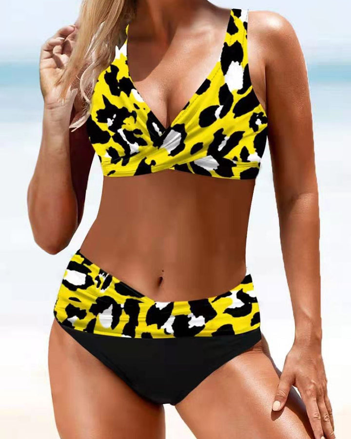 Earle™ | Farverig Bikinibadedragt