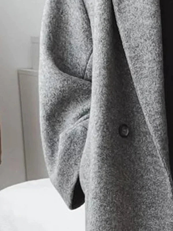 Lyra™ | Elegant Uld Trenchcoat