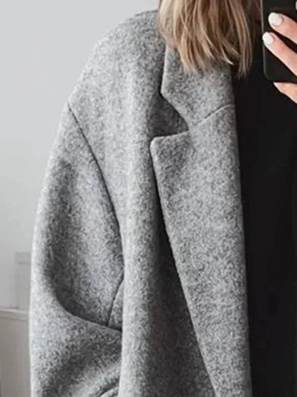 Lyra™ | Elegant Uld Trenchcoat