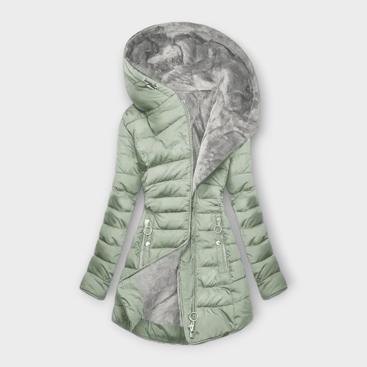 Ida™ | Elegant Vinterfrakke med Pelsfor