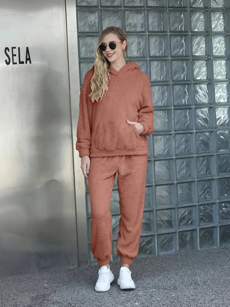 Josepha™ | Dame fleece loungewear sæt