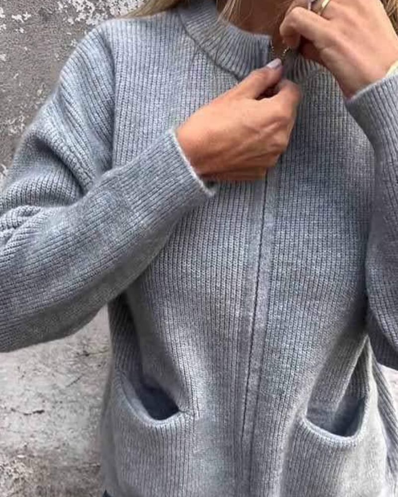 Freja™ | Bomuldsstrikket Cardigan