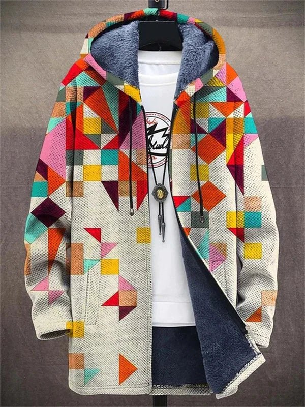 Mirrin™ | Luksuriøs Kunsttryk Cardigan