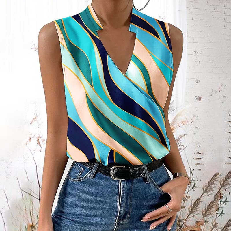 Agnes™ | Gradient Stribet Tanktop