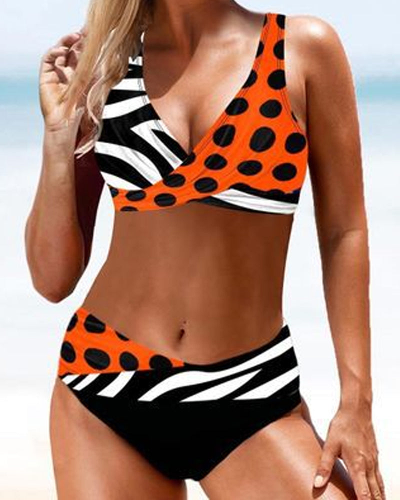 Earle™ | Farverig Bikinibadedragt