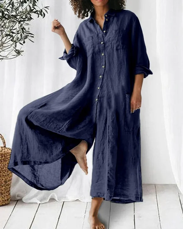 Filippa™ | Serenity Playsuit i Hør