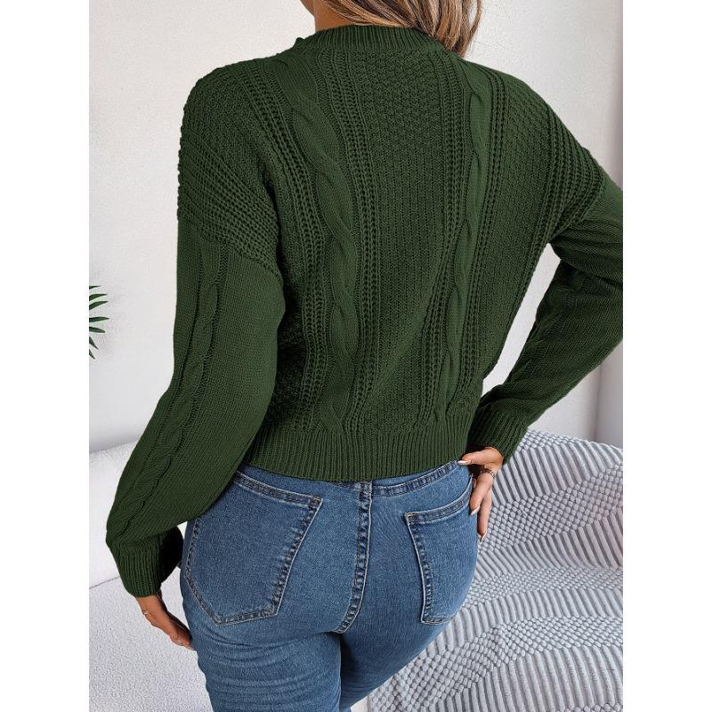 Anine | Strikket Sweater med Knapper