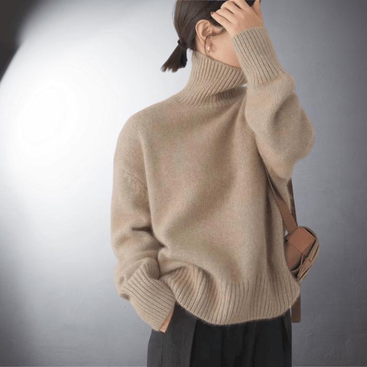 Ida™ | Elegant Uldfrakke til Vinterens Kulde