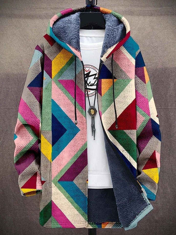 Mirrin™ | Luksuriøs Kunsttryk Cardigan