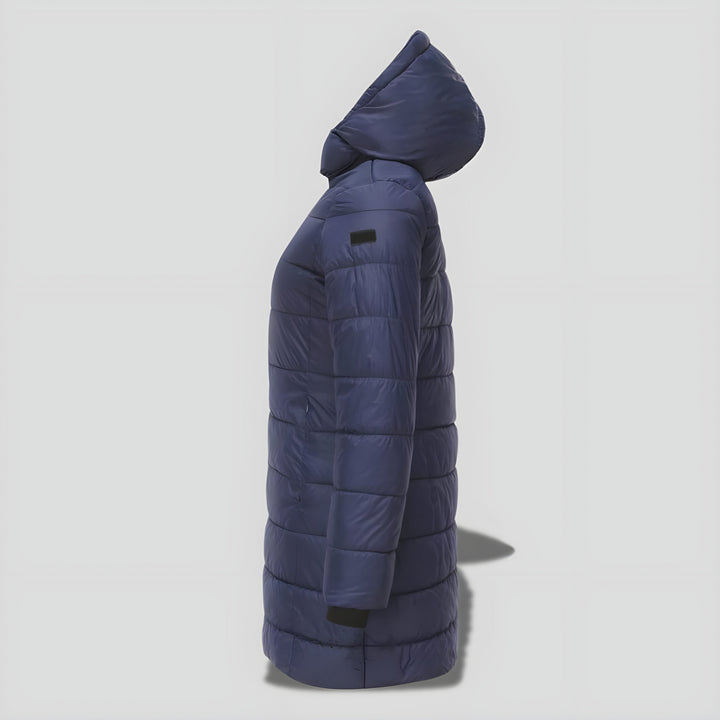 Rikke™ | Elegant Lang Varm Efterårs/Vinterfrakke