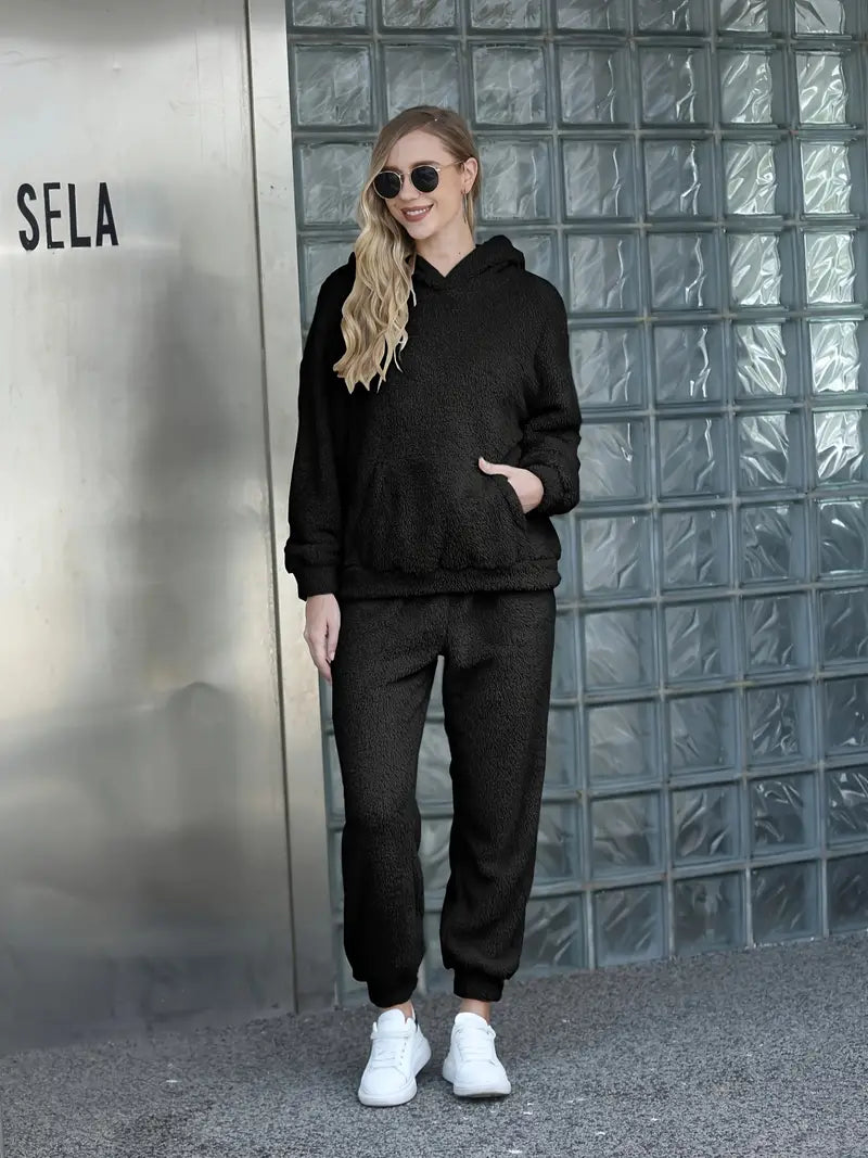 Josepha™ | Dame fleece loungewear sæt