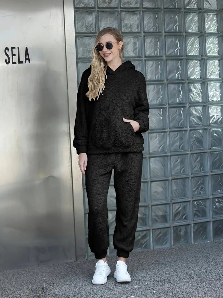 Josepha™ | Dame fleece loungewear sæt
