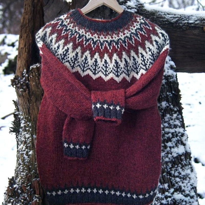Ollie™ | Jacquard-Sweater