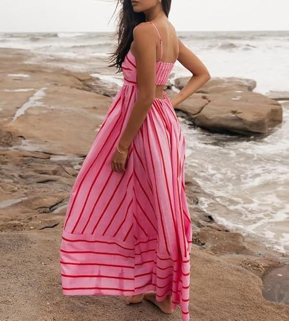 Alvilda™ | Sunset Stemning Maxi Kjole