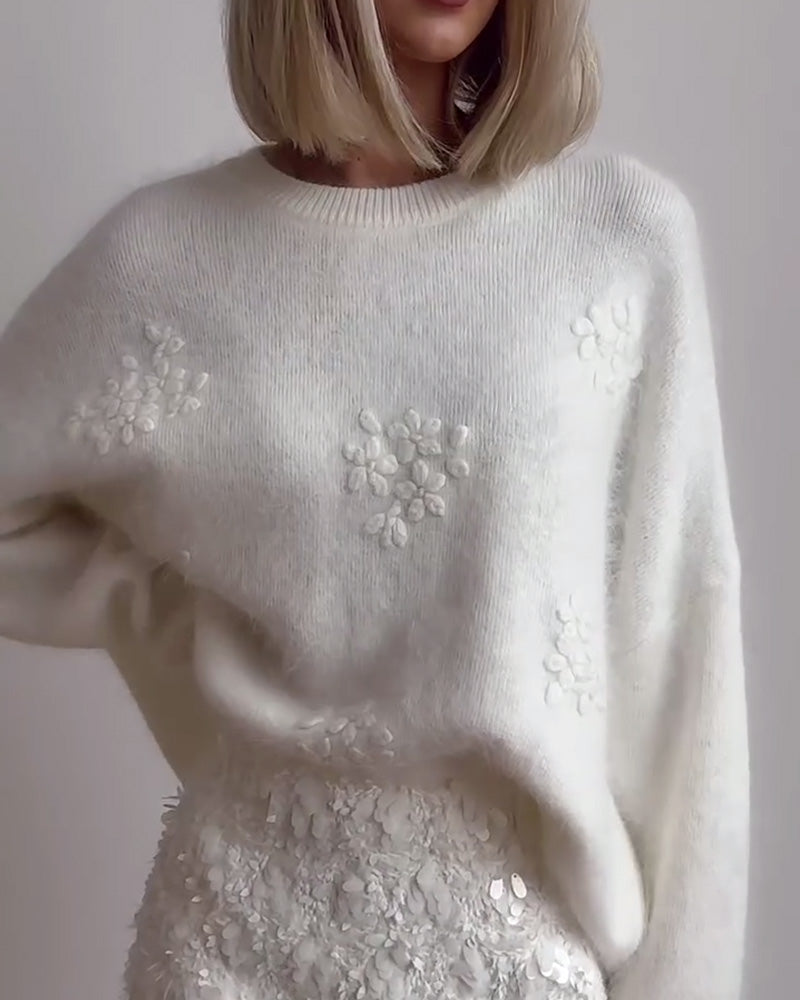 Mathilde™ | Elegant og Varm Strikket Tæppe