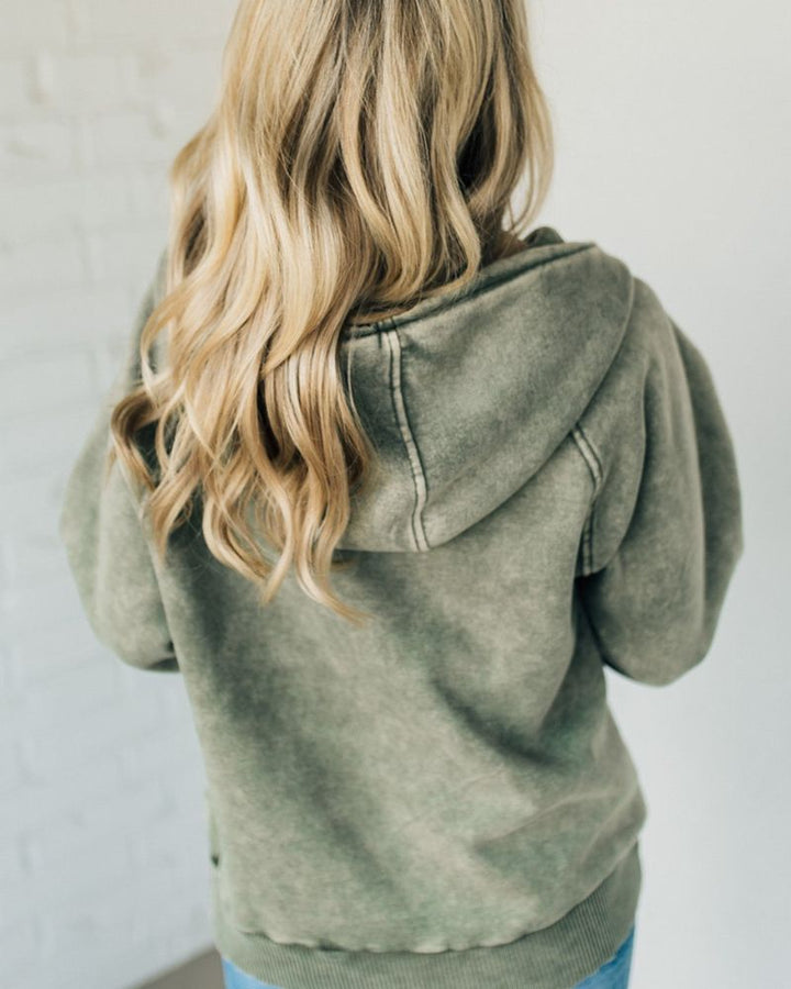 Mille™ | Fleece Hættetrøje med Lynlås