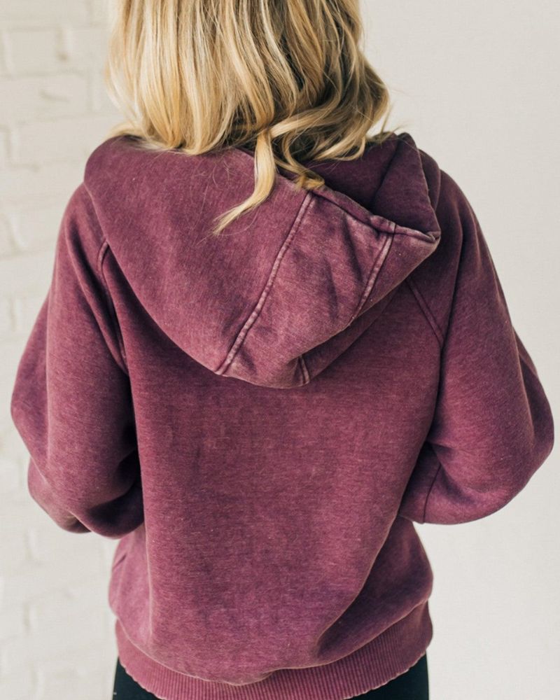 Mille™ | Fleece Hættetrøje med Lynlås