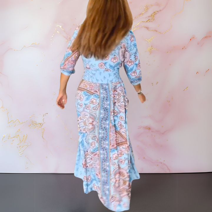 Alma™ | Elegant Sommerkjole med V-Hals
