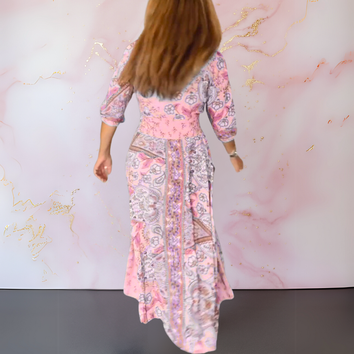 Alma™ | Elegant Sommerkjole med V-Hals