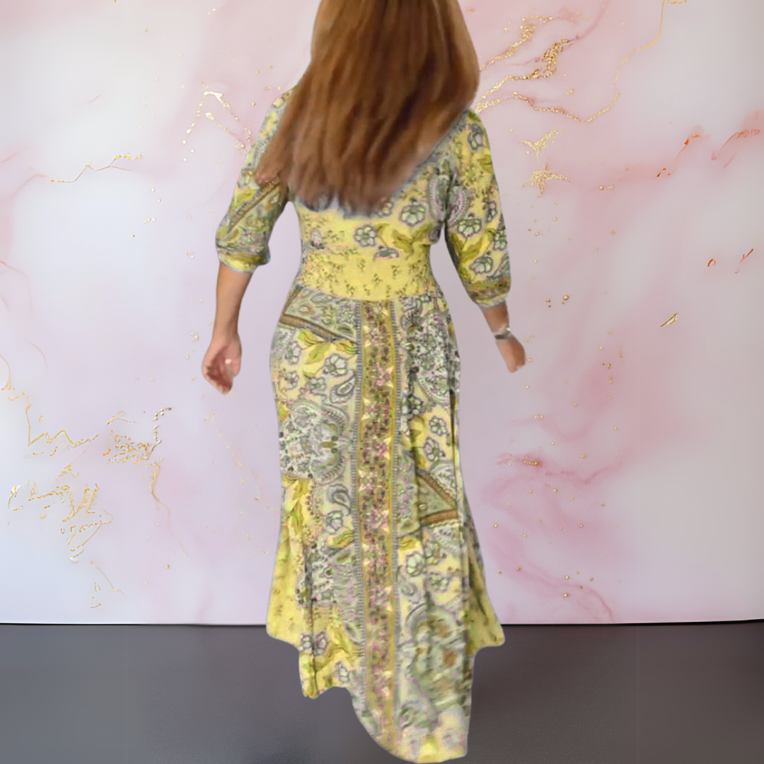 Alma™ | Elegant Sommerkjole med V-Hals
