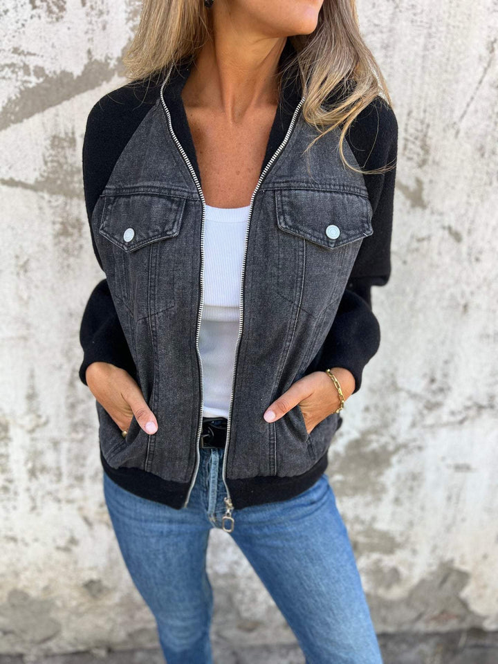 Isa™ | Behagelig og Afslappet Denimjakke