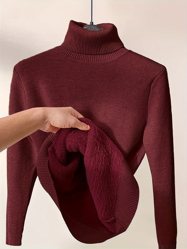 Zoe™ | Blød og Komfortabel Turtleneck Pullover