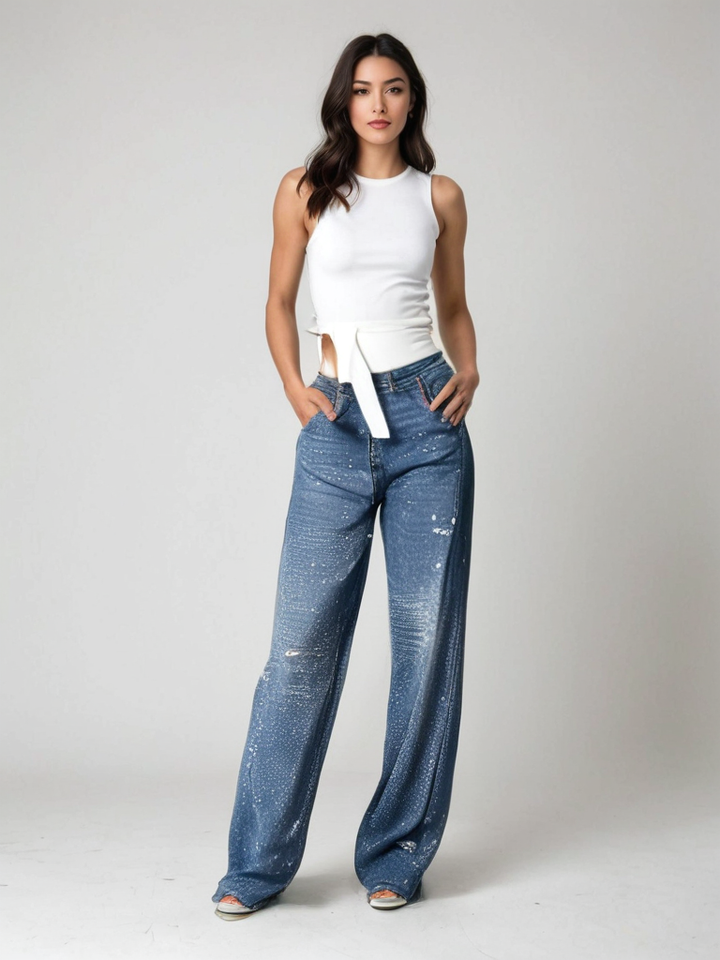 Sofie™ | Elegante Denim Bukser