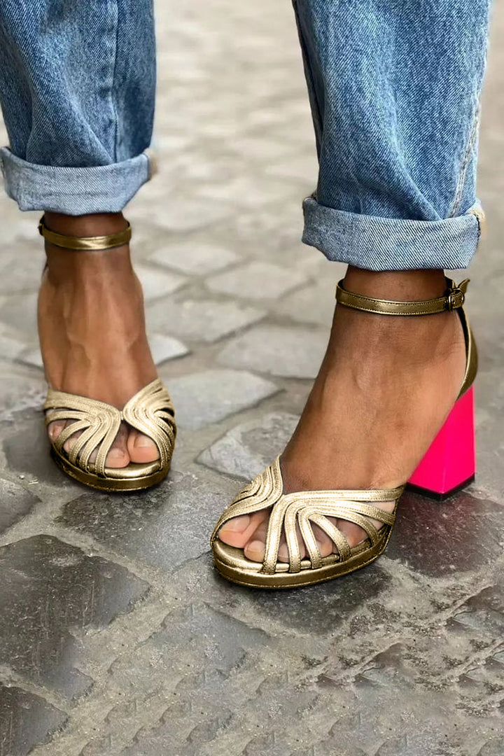 Victoria™ | Klassiske Sandaler med Ankelrem og Åben Tå