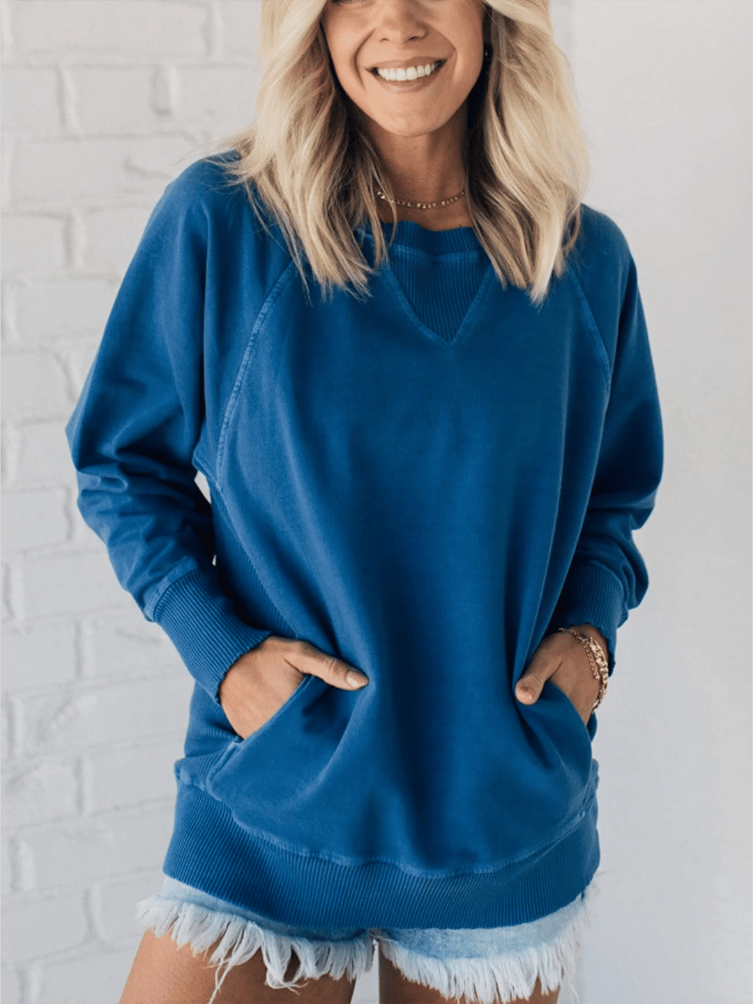 Sofie™ | Elegant Strikket Cardigan med Bløde Lommer til Damer