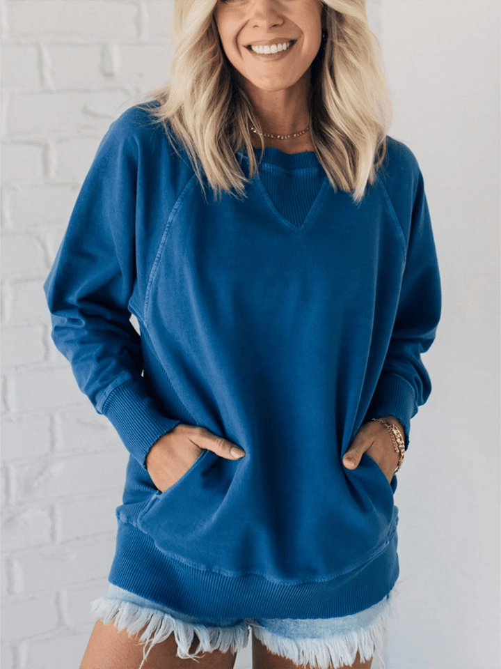 Sofie™ | Elegant Strikket Cardigan med Bløde Lommer til Damer
