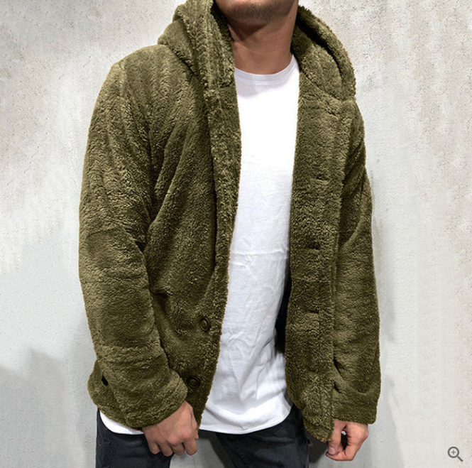 Vilhelm | Herre Soft Hoodie med Lommer