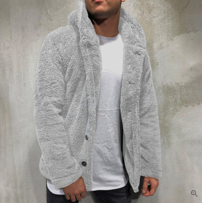Vilhelm | Herre Soft Hoodie med Lommer