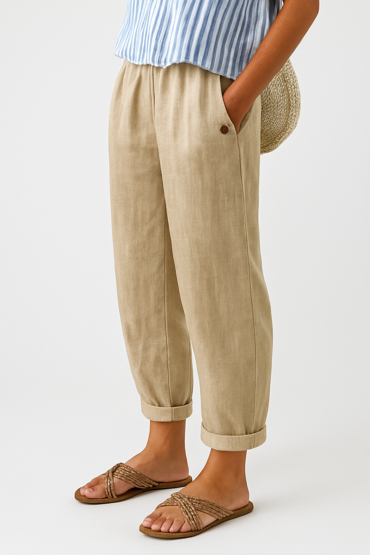 Aline™ | Stilfulde Bukser med Sidelommer