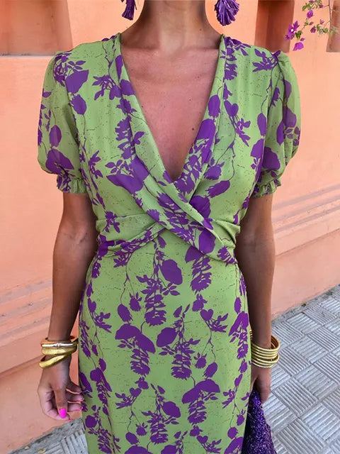 Emilie™ | Sofistikeret Sommerkjole