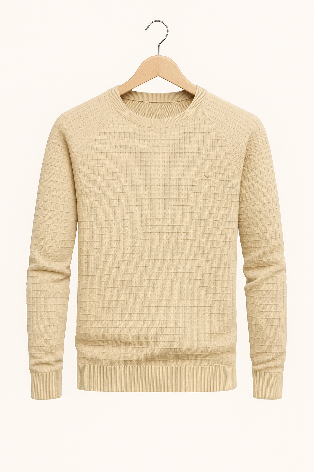 Tom | Herre Tekstureret Crew Neck Sweater