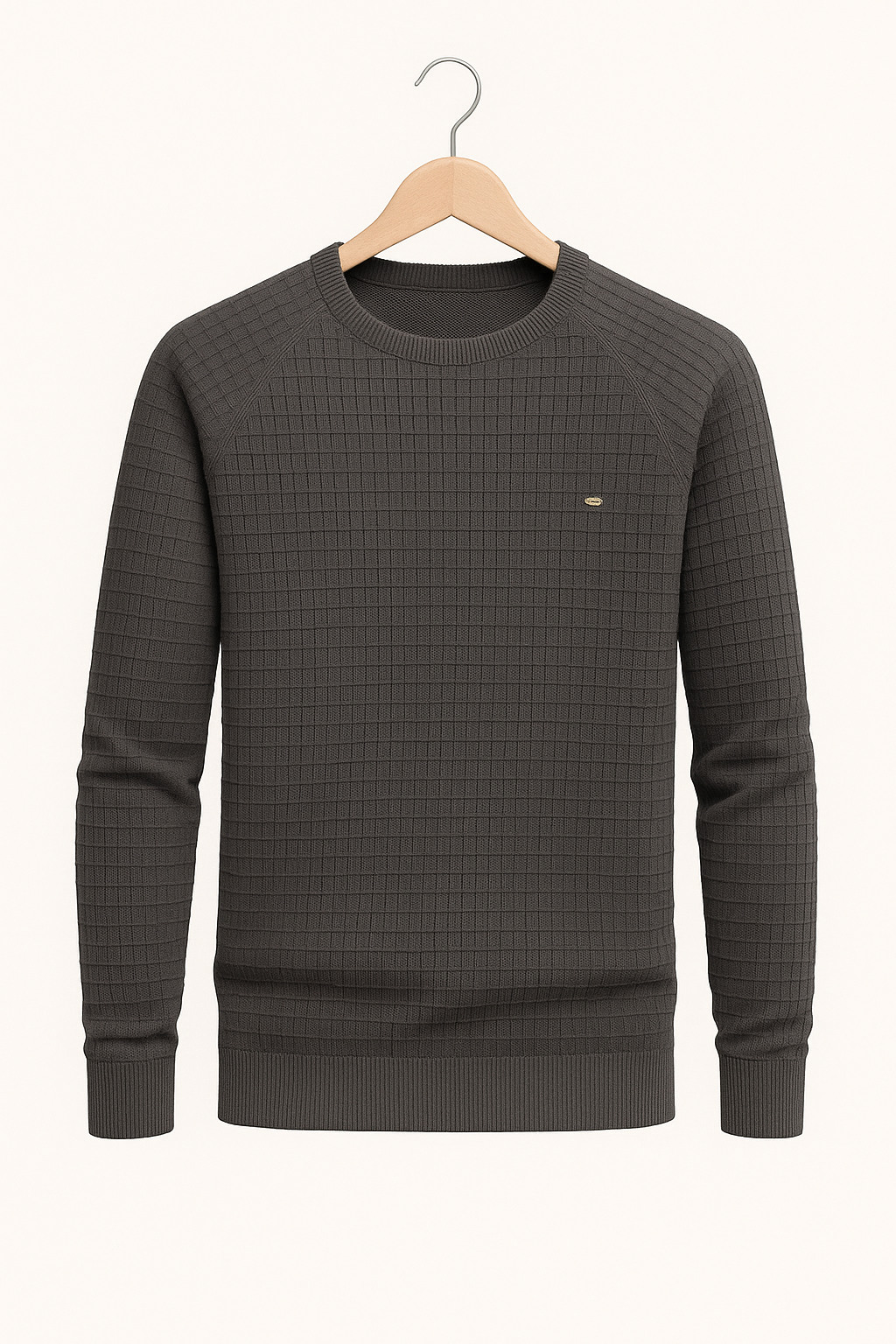 Tom | Herre Tekstureret Crew Neck Sweater