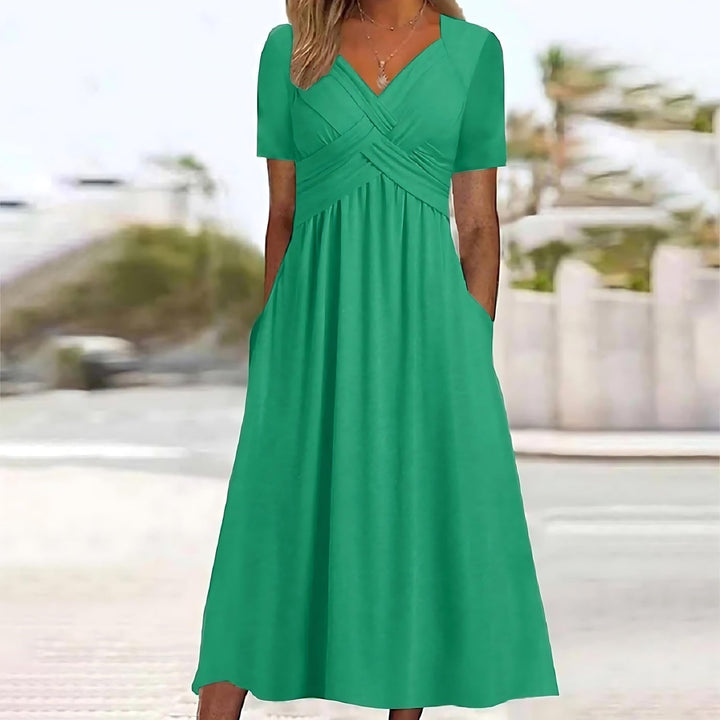 Klara™ | Casual Midikjole