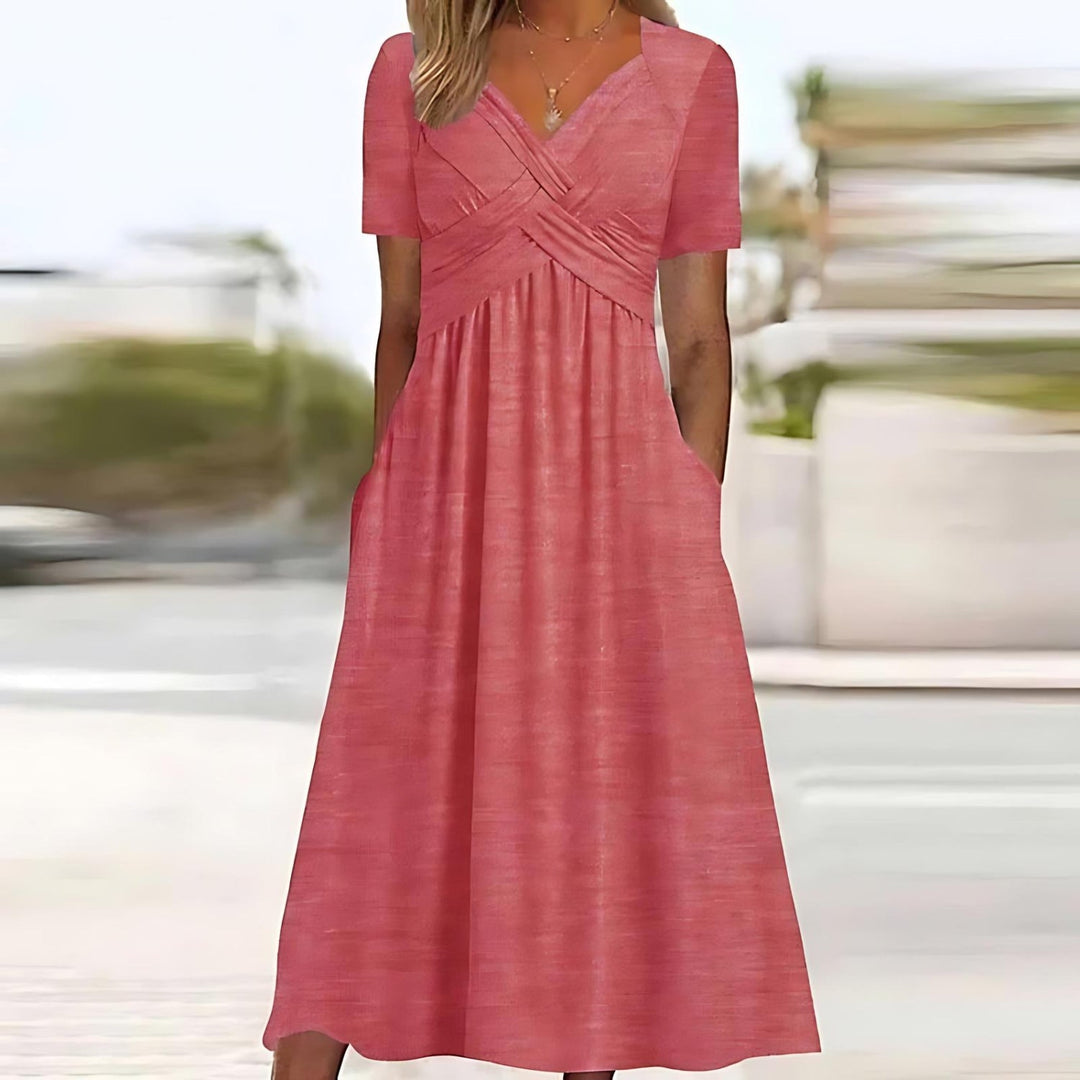 Klara™ | Casual Midikjole