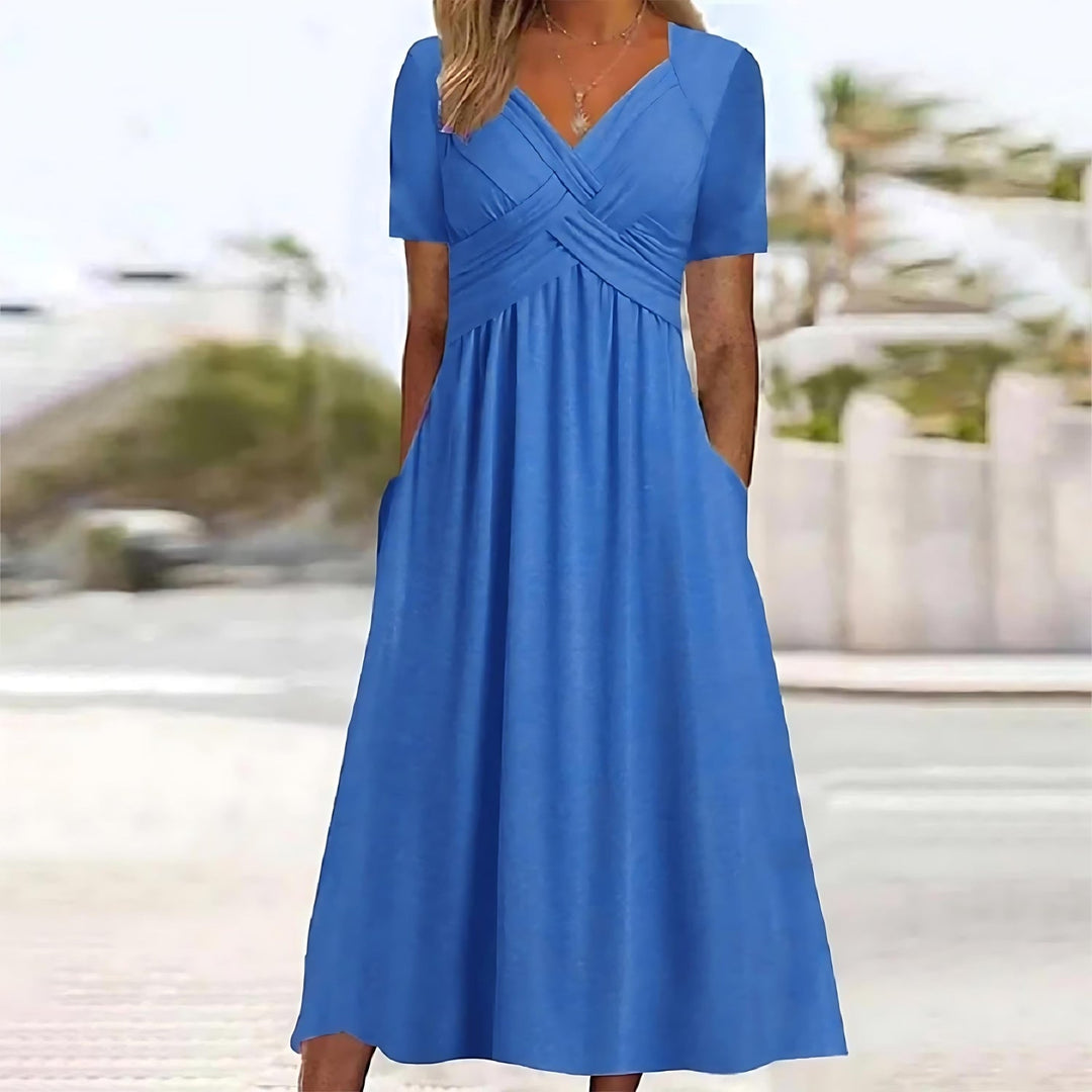 Klara™ | Casual Midikjole