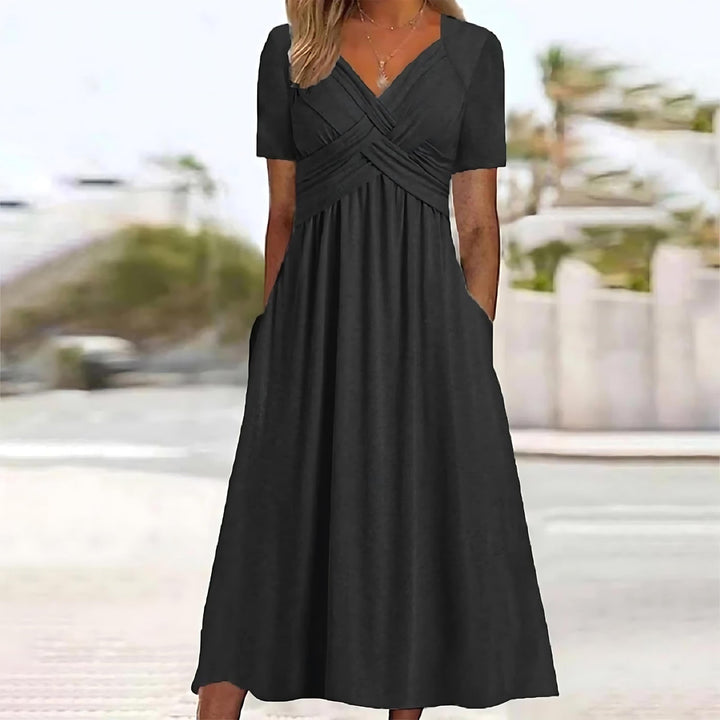 Klara™ | Casual Midikjole