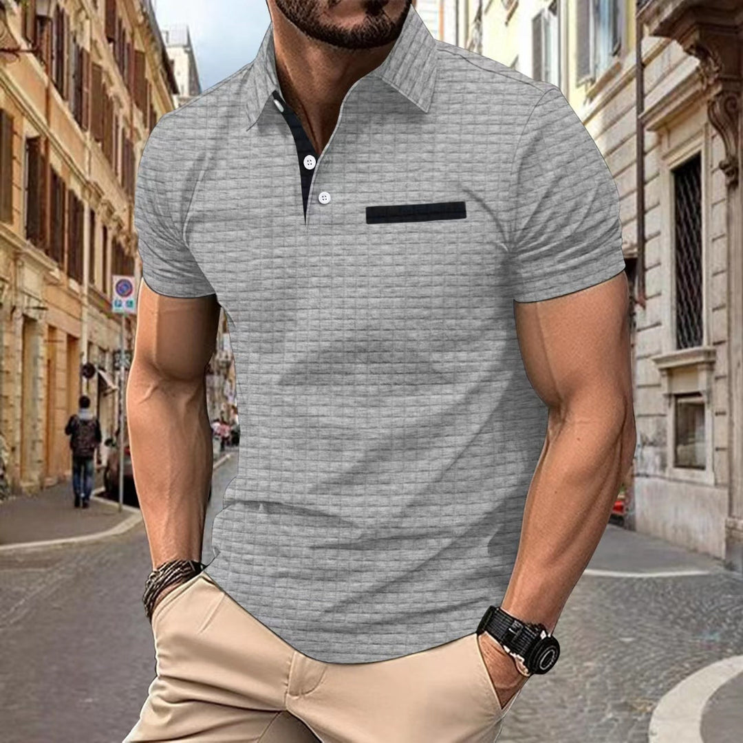 Arne™ - Struktureret poloshirt