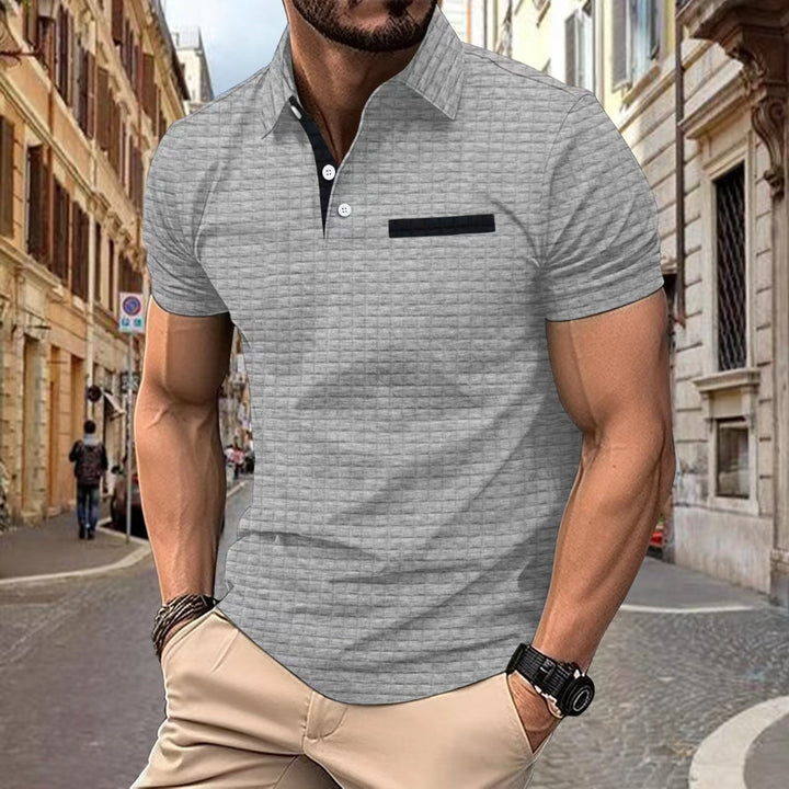 Arne™ - Struktureret poloshirt