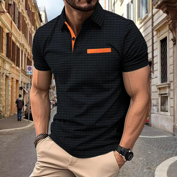 Arne™ - Struktureret poloshirt