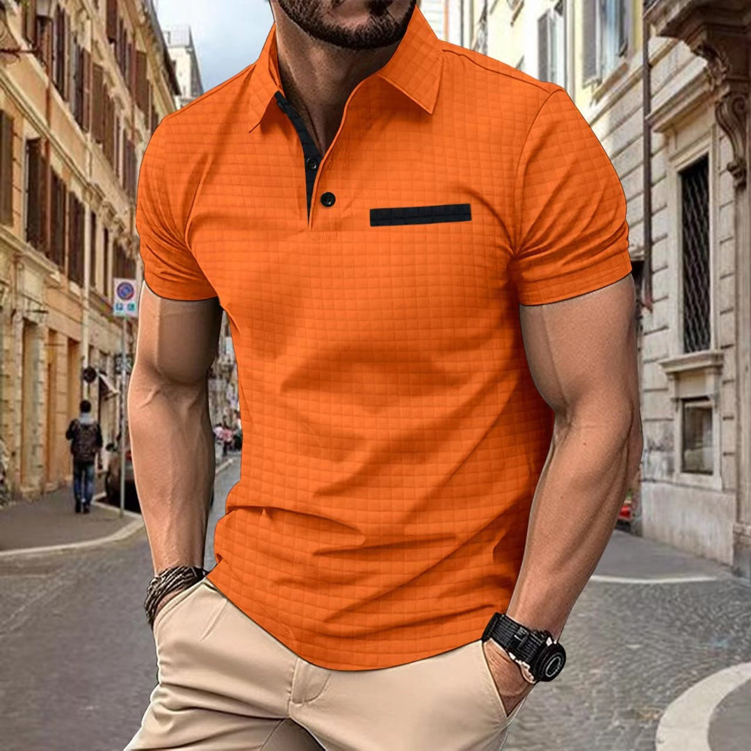 Arne™ - Struktureret poloshirt