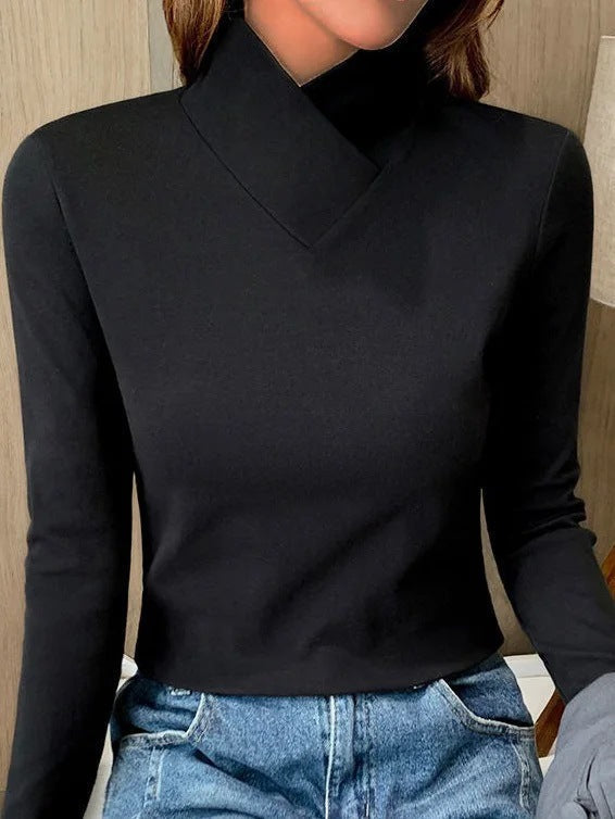 Sofie™ | Stilfuld Højhalset Sweater