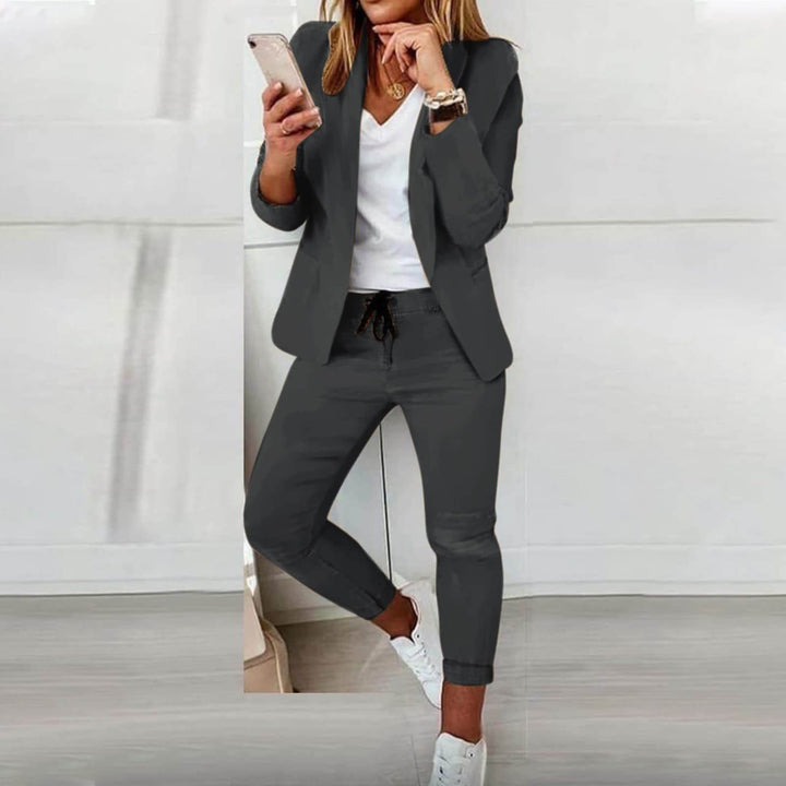 Lea™ | Dame casual blazer sæt