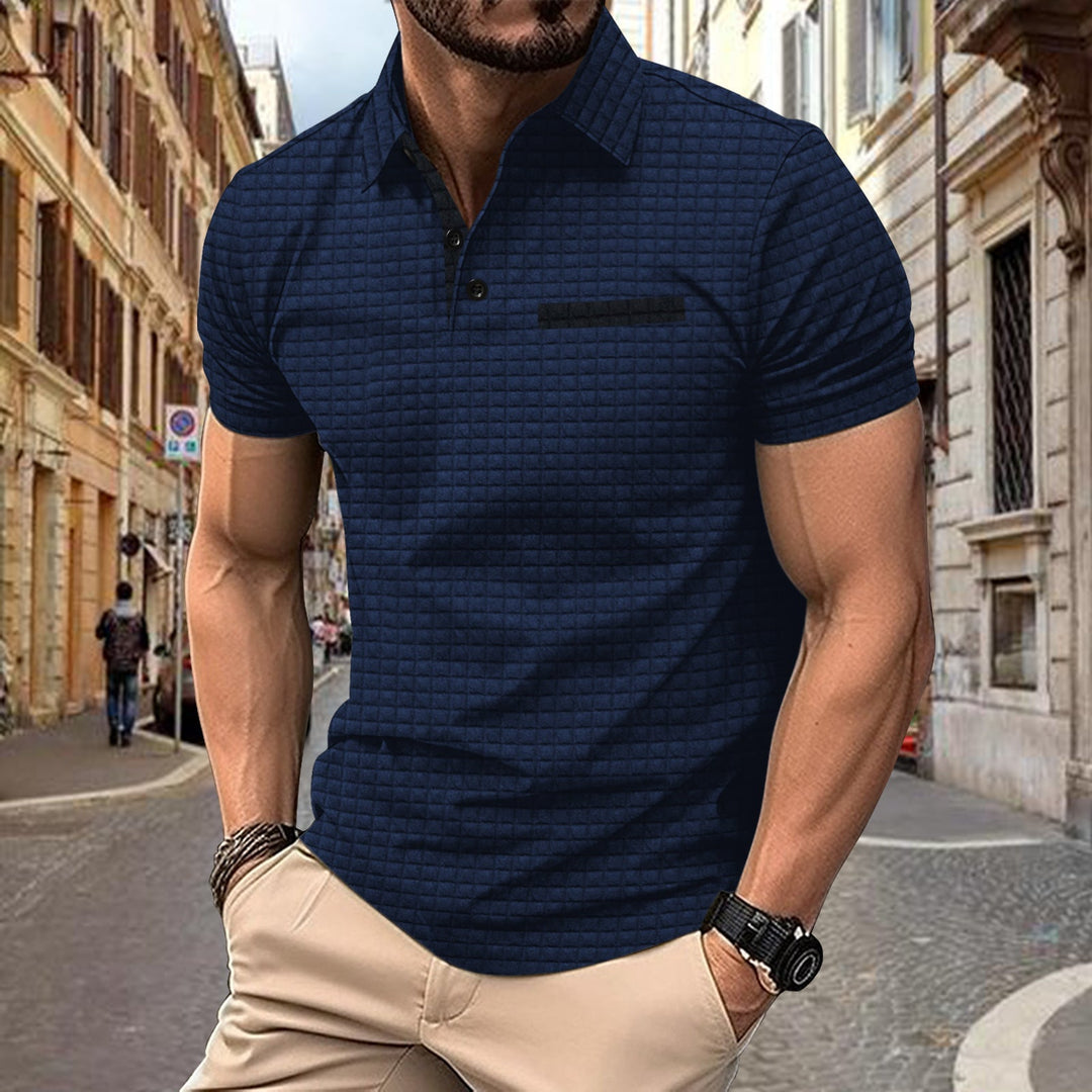 Arne™ - Struktureret poloshirt