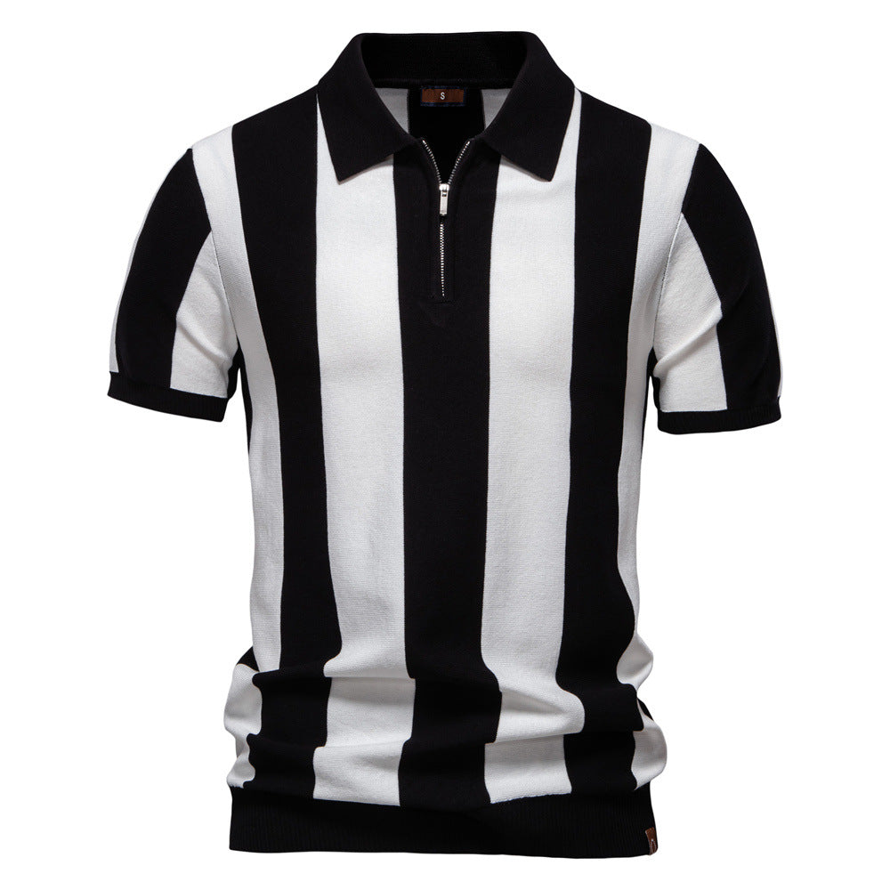 Christoffer™ - Stilfuld zip-polo