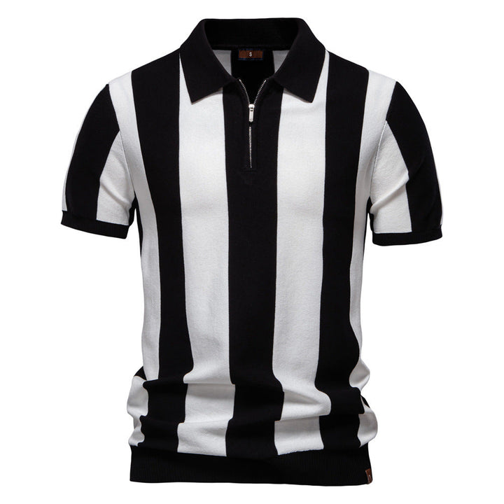 Christoffer™ - Stilfuld zip-polo
